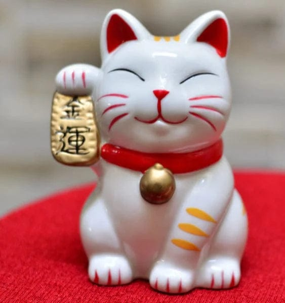 maneki neko japenses bobtail porte bonheur